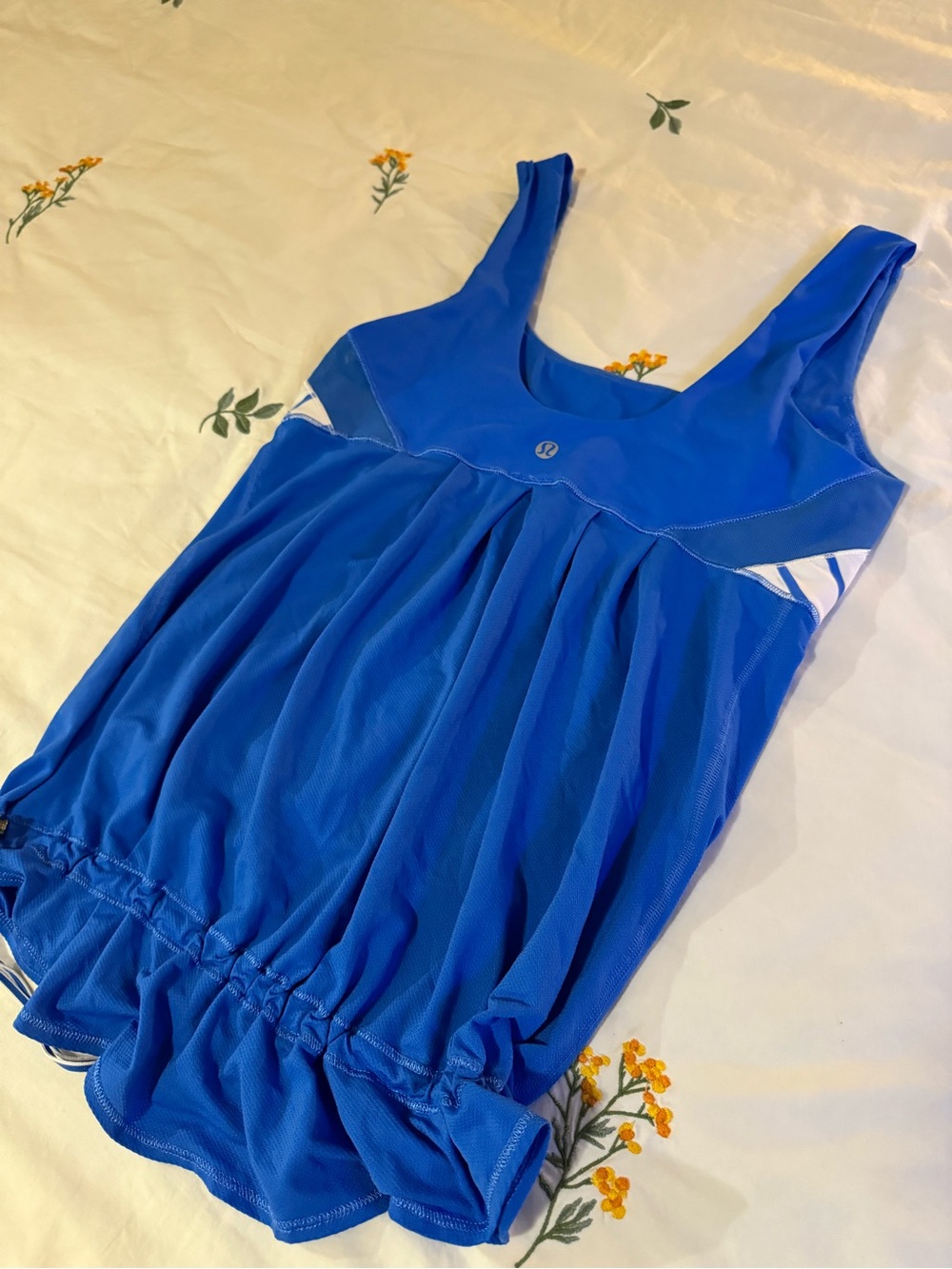 Lululemon Y2K - Blue Striped Tankini Top size 8 - Picture 7 of 8